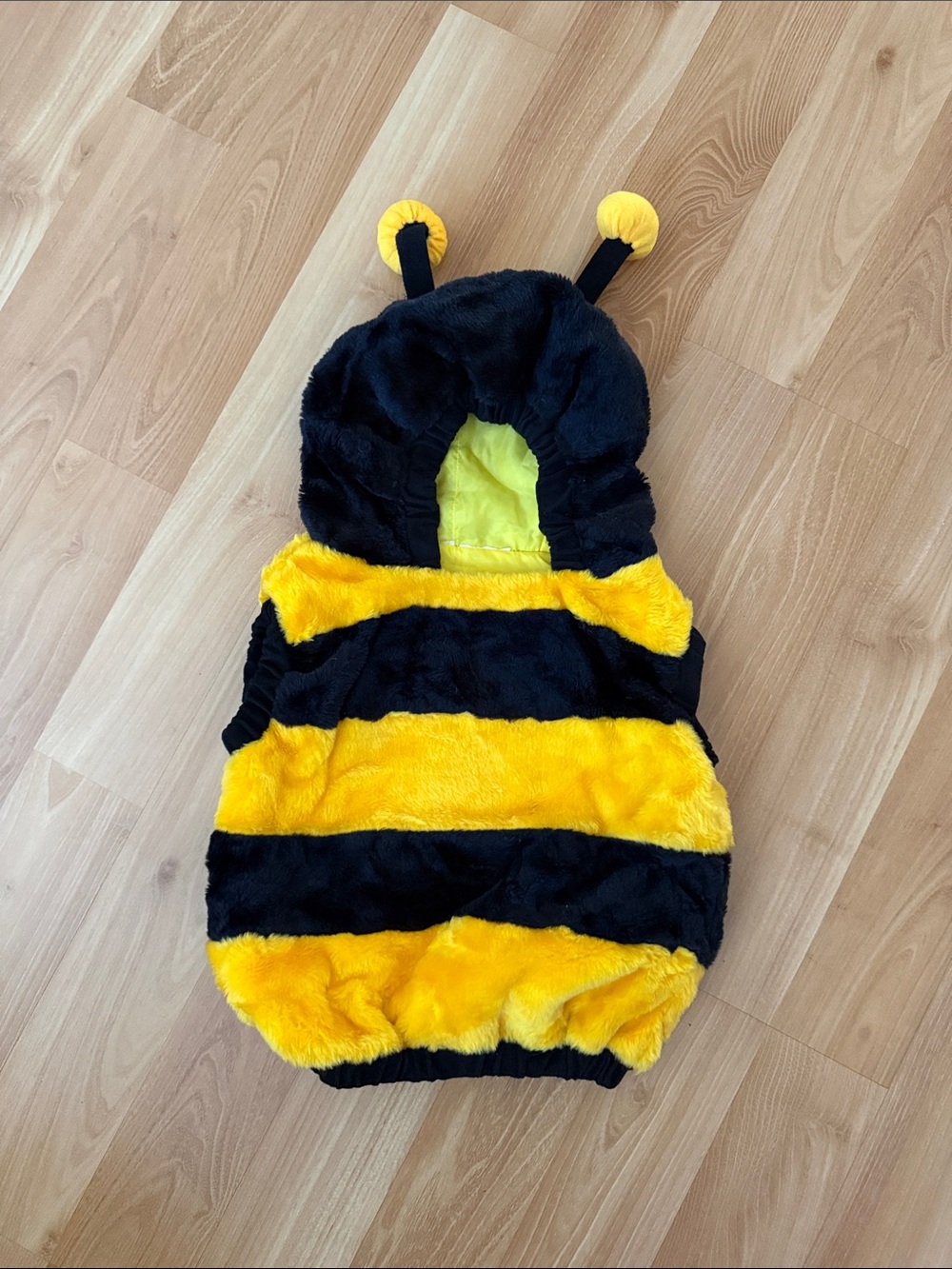 Kids Bumblebee Hoodie Costume - Yellow & Black
